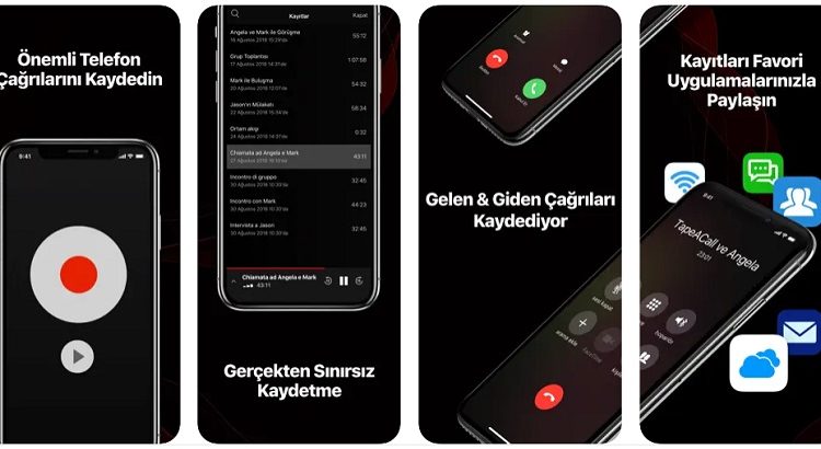 iphone arama kaydetme uygulamasi