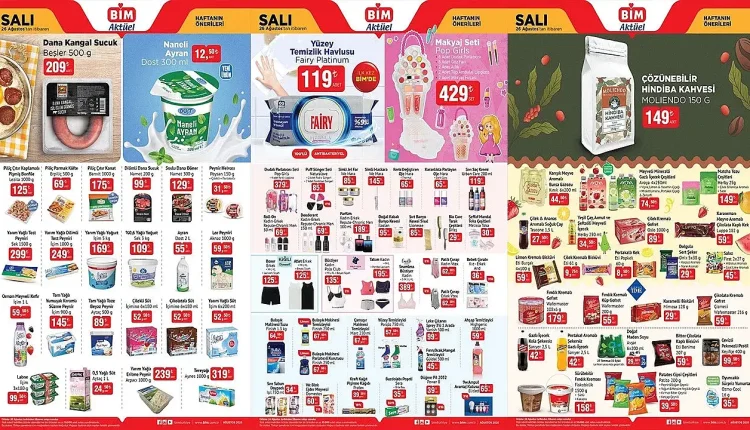 26 Ağustos 2025 BİM Kataloğu: Karanlıkta Parlayan Oje, Saç Kremi ve Parfüm Çeşitleri Geliyor