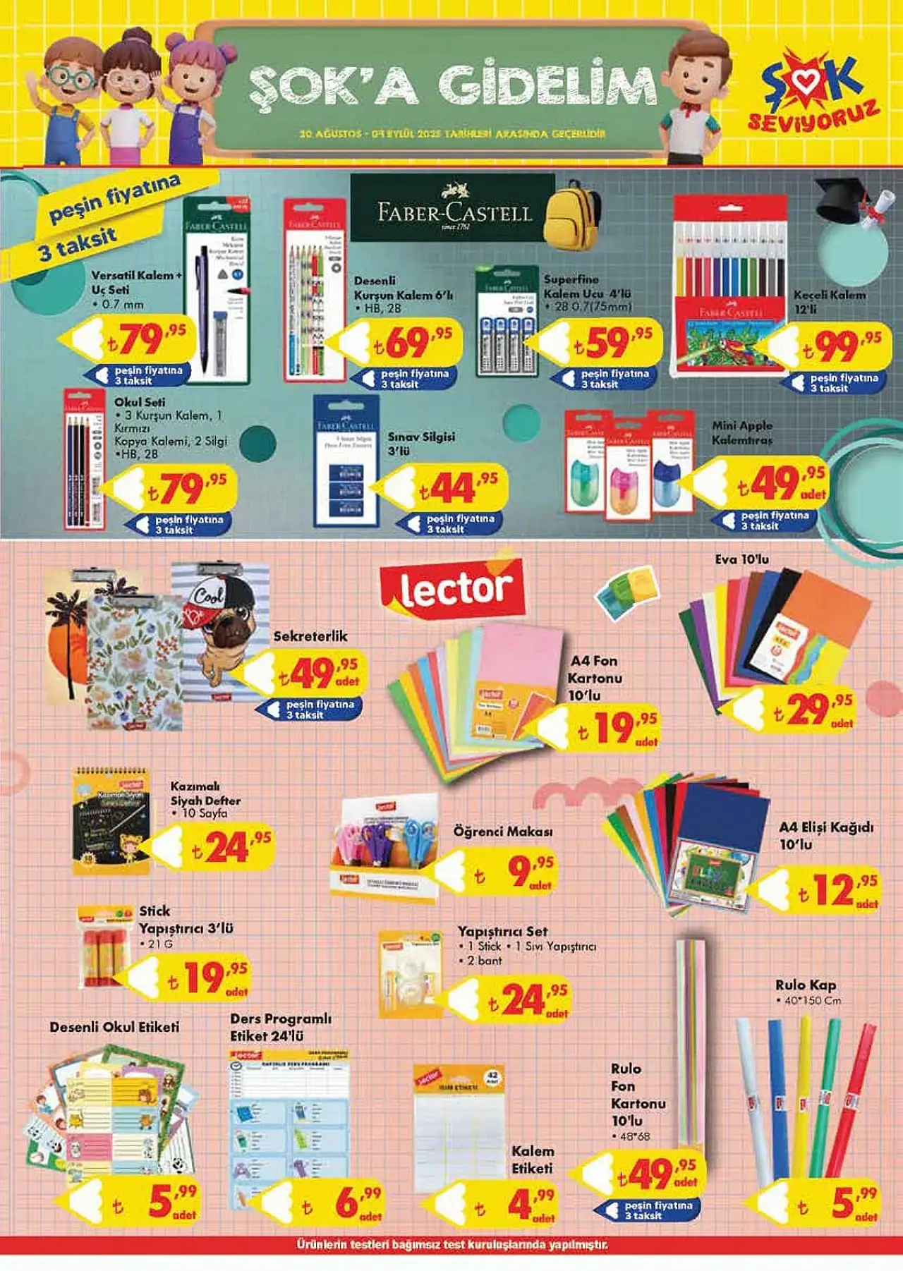 Okul Sezonuna Özel İndirimler! Şok Market, 20 Ağustos - 9 Eylül 2025 Tarihleri Arasında Okul Malzemelerinde Fırsatlar Sunuyor! 1756142164 52 Okul Sezonuna Ozel Indirimler Sok Market 20 Agustos 9 - Okul Sezonuna Özel İndirimler! Şok Market, 20 Ağustos - 9 Eylül 2025 Tarihleri Arasında Okul Malzemelerinde Fırsatlar Sunuyor!