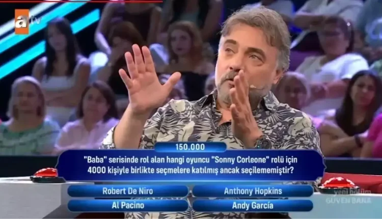 Baba serisinde rol alan hangi oyuncu Sonny Corleone rolü için 4000 kişiyle birlikte seçmelere katılmış ancak seçilememiştir?