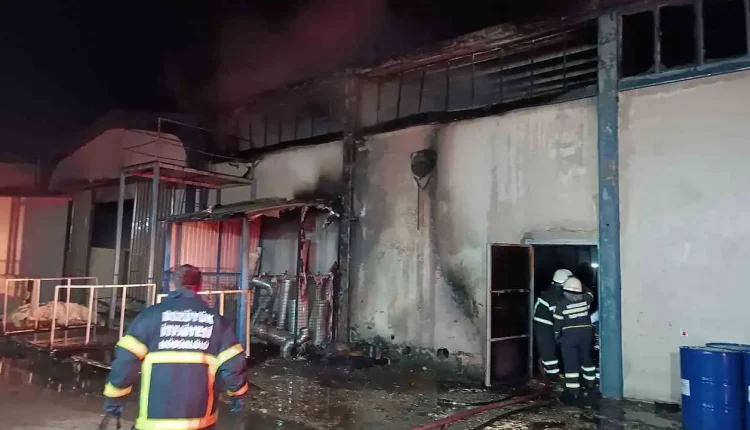 Bilecik'te Fabrikada Çıkan Yangın Korku Dolu Anlar Yaşattı