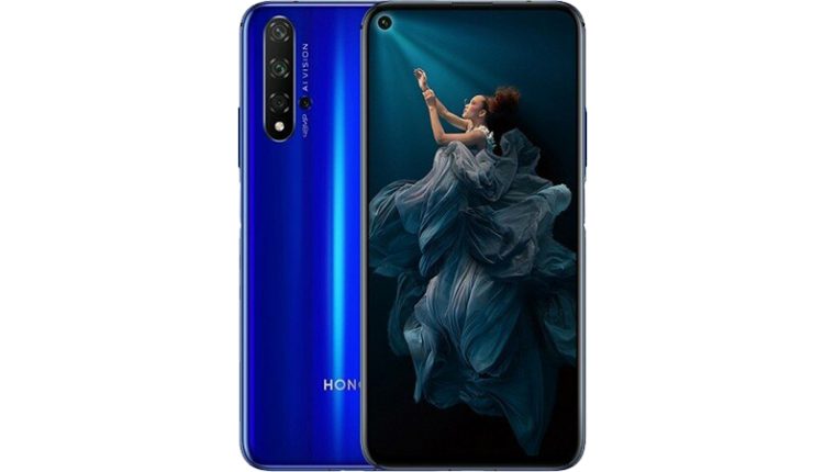 honor 20 mavi