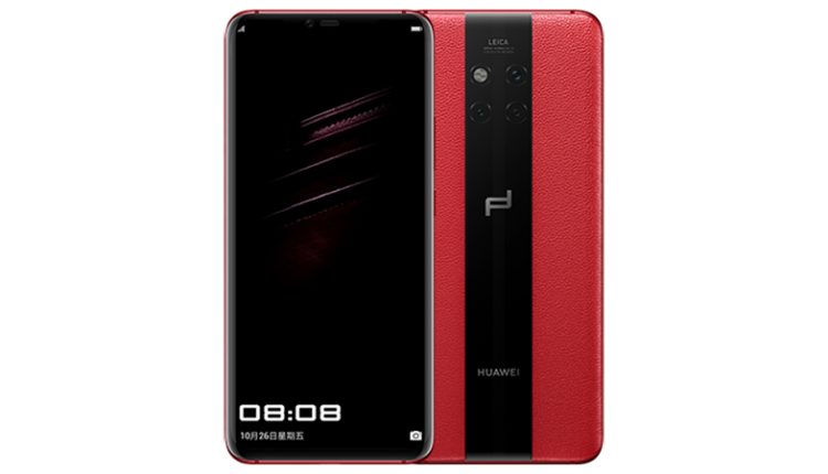 huawei mate 20 rs porsche design kirmizi