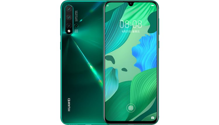 huawei nova 5 yesil