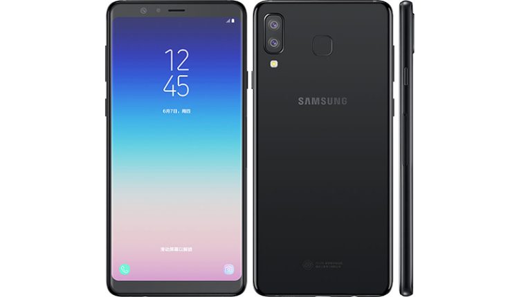 samsung galaxy a8 a9 star siyah