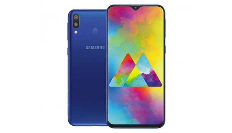 samsung galaxy m20 mavi