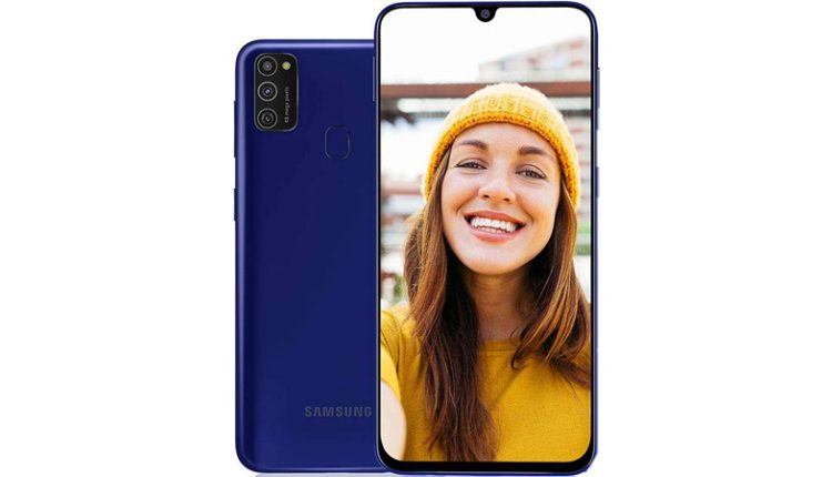 Samsung Galaxy M21 mavi