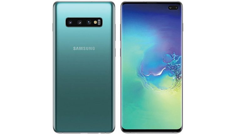 samsung galaxy s10 yesil