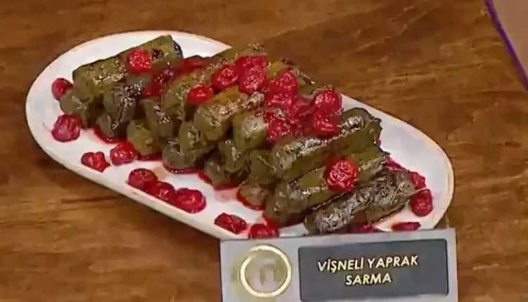 Vişneli yaprak sarma nasıl yapılır? Vişneli yaprak sarma tarifi nedir?