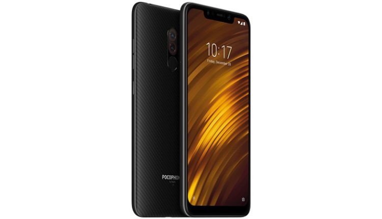 xiaomi pocophone f1 siyah