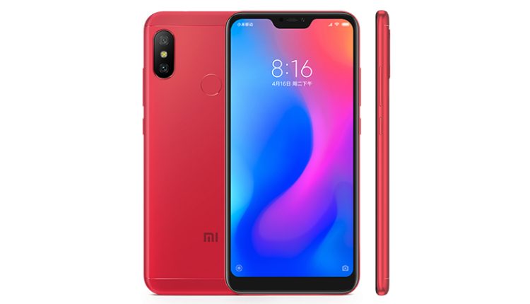 xiaomi redmi 6 pro kirmizi