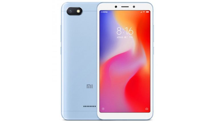 xiaomi redmi 6a mavi