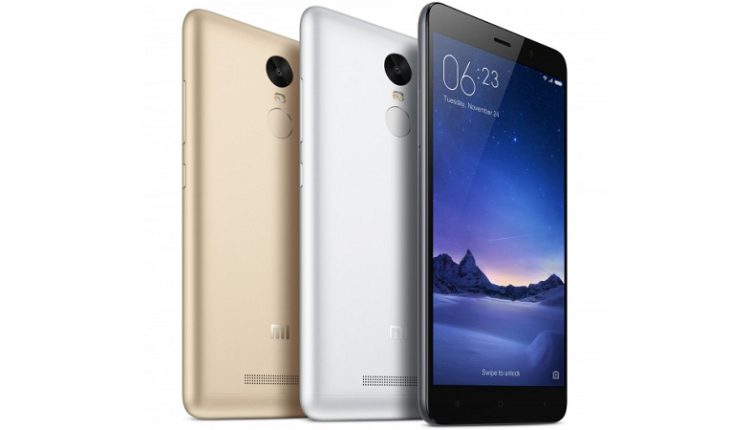 xiaomi redmi note 3