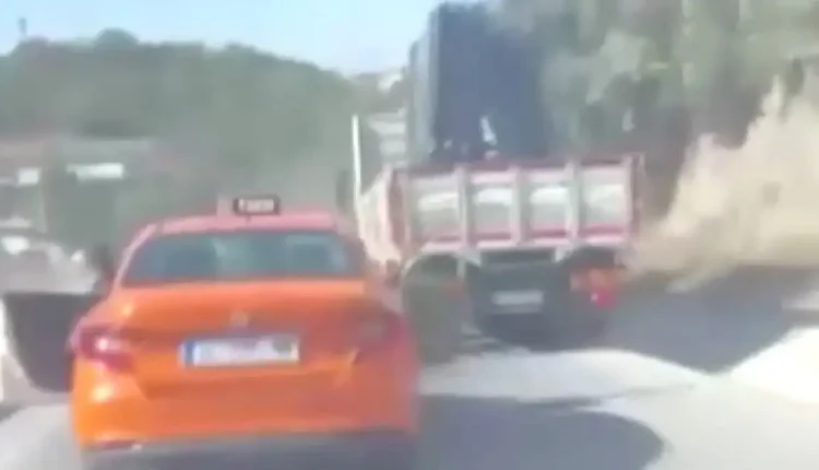 Yol Verme İhtilafı Facia ile Sonuçlandı: Taksiye Çarpan Sürücü Kaçmaya Çalıştı!