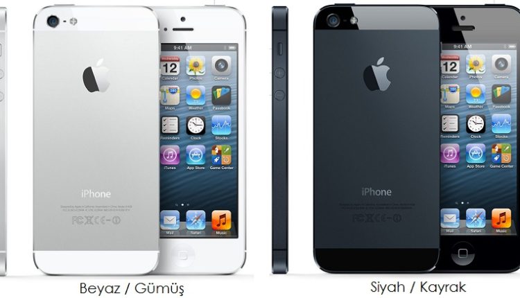 iphone 5 siyah beyaz